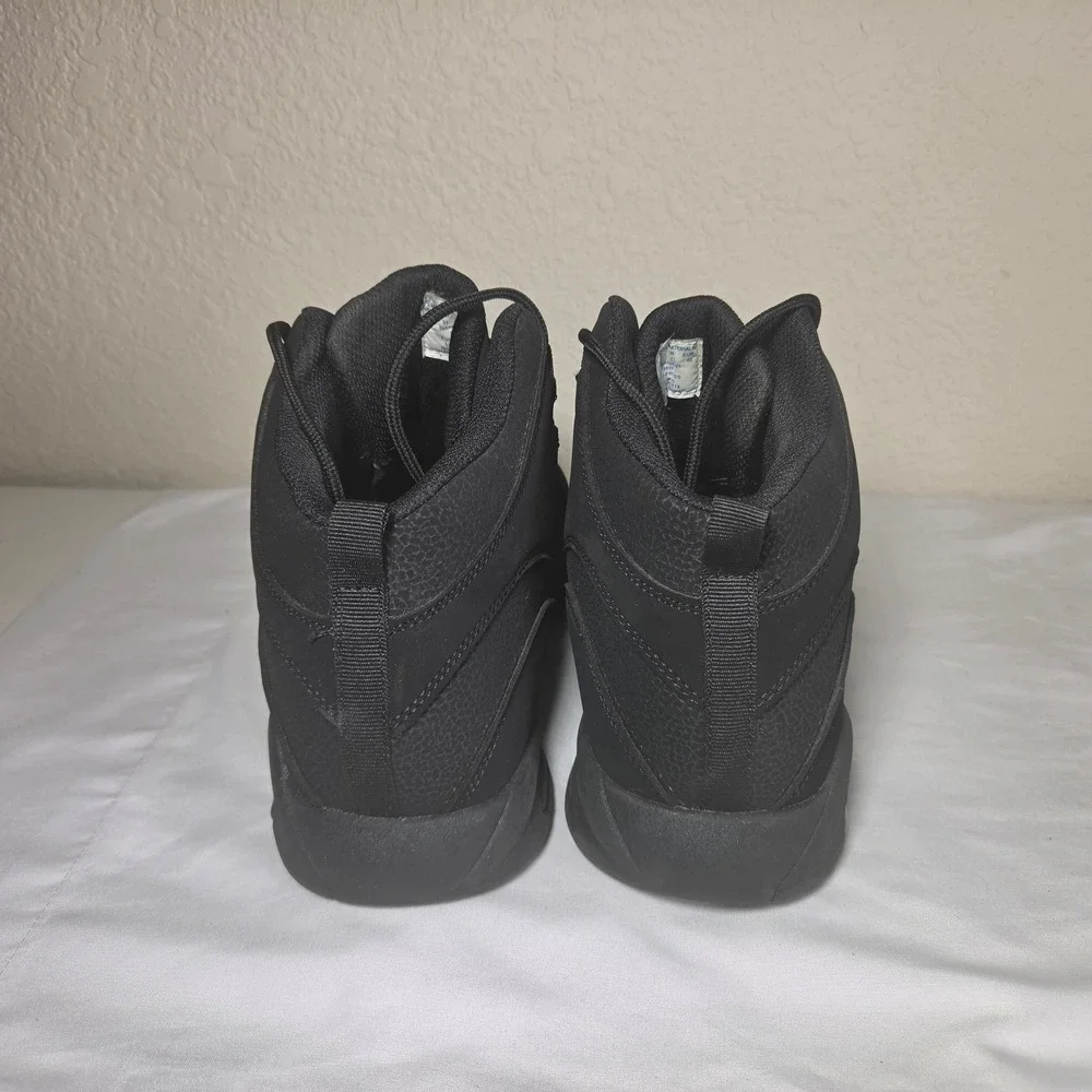 Shaq Fullpress Mens Basketball Shoes Triple Black High Top Sneakers 99887 SZ 12